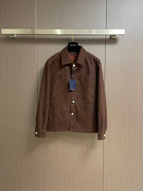 L-Classic men's full-print embossed jacket-2105