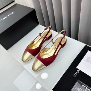 C-New square-toed single shoes-314
