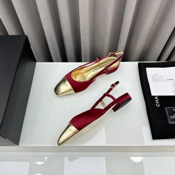 C-New square-toed single shoes-314 - Image 2