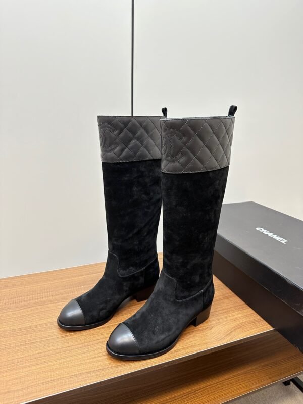 C-Autumn and winter riding boots-316