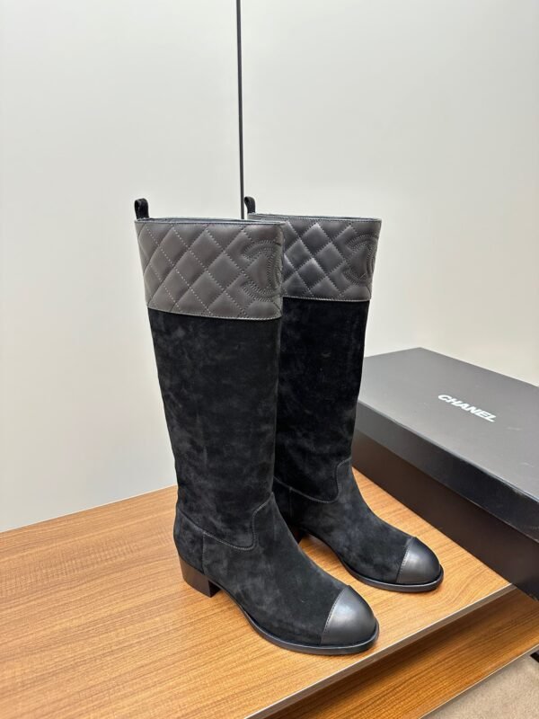 C-Autumn and winter riding boots-316 - Image 2