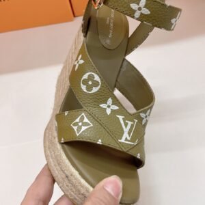 L-Ramp-heeled hemp rope woven sandals-338