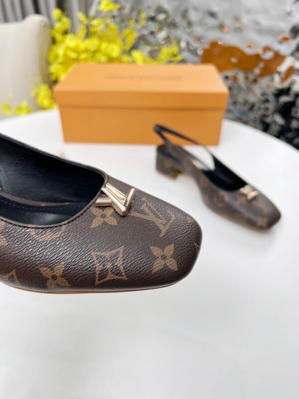 L-Classic thick-heeled women's shoes-341 - Image 3