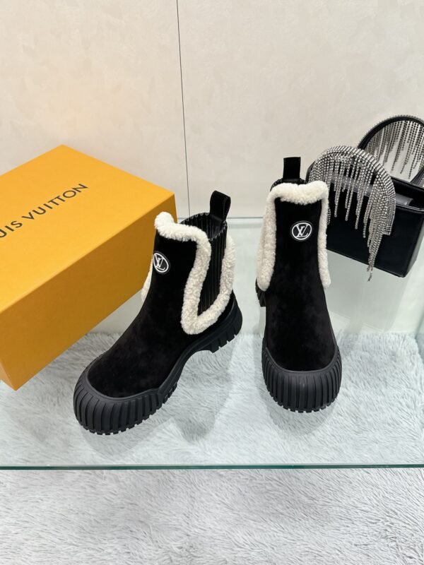 L-Woolen ankle boots-351