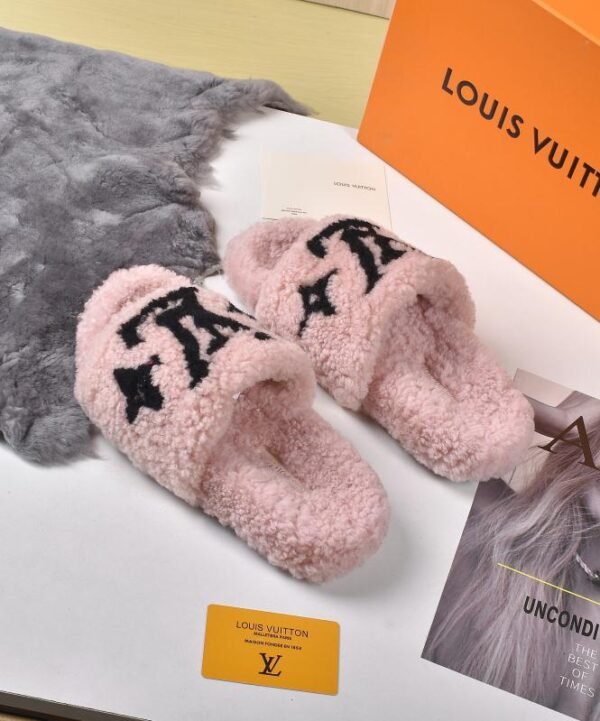 L-Classic wool slippers-358