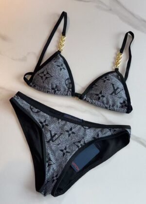 L-Beach backless swimsuit