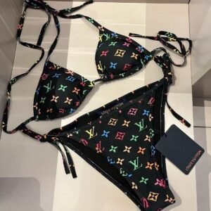 L-Printed bikini