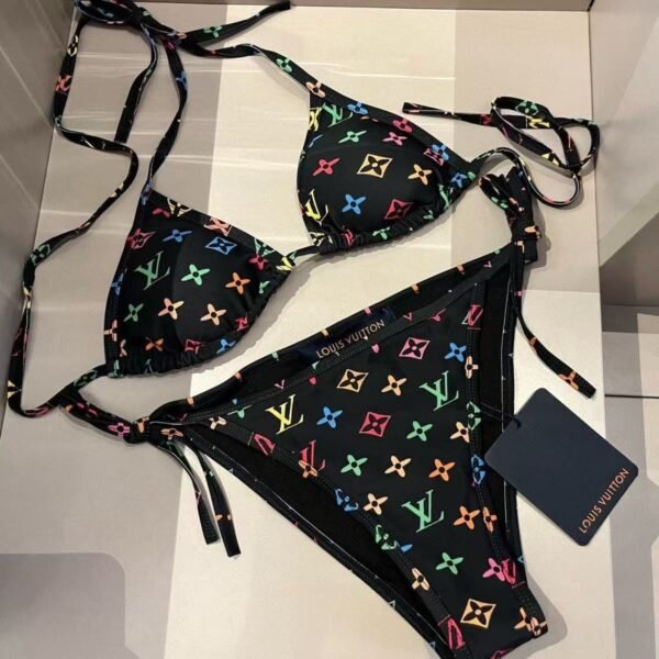 L-Printed bikini
