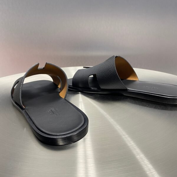H-Classic Leather Sole Slippers -375 - Image 3
