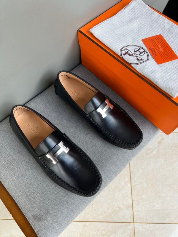 H-Classic men's leather shoes-383 - Image 2