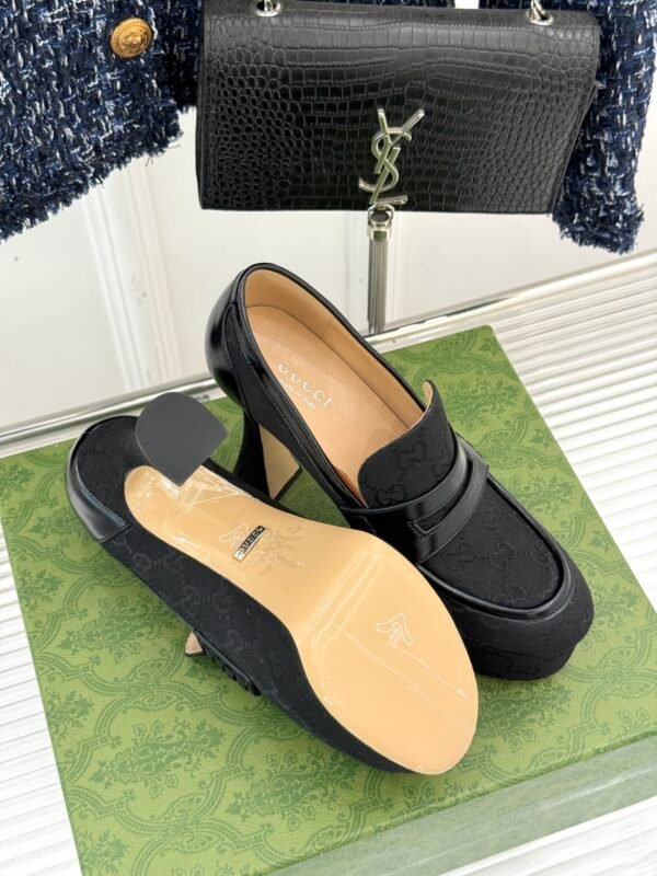 G-High Heeled Loafers-388 - Image 4