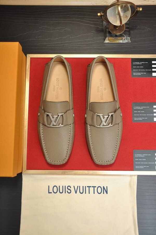 L-New embossed men's loafers-397 - Image 5