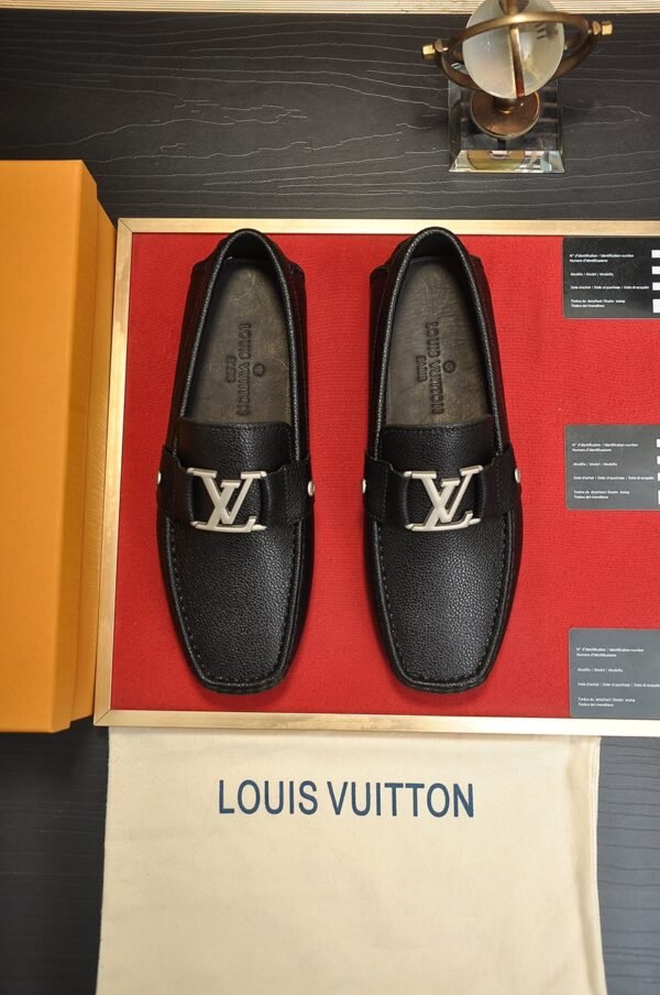 L-New embossed men's loafers-397