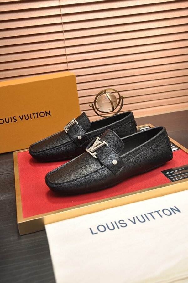 L-New embossed men's loafers-397 - Image 2