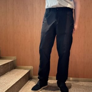 BC-Classic modal black casual pants-2137