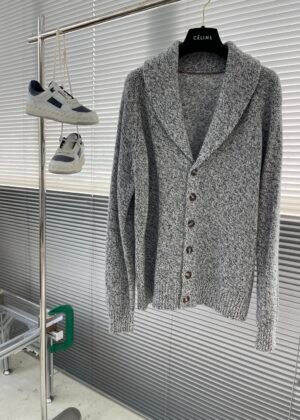 BC-Classic 100% pure wool cardigan sweater-2138