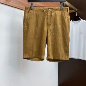LP-Classic linen shorts-2146