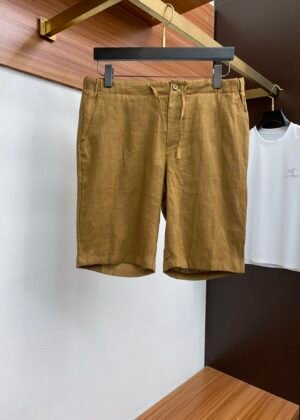 LP-Classic linen shorts-2146