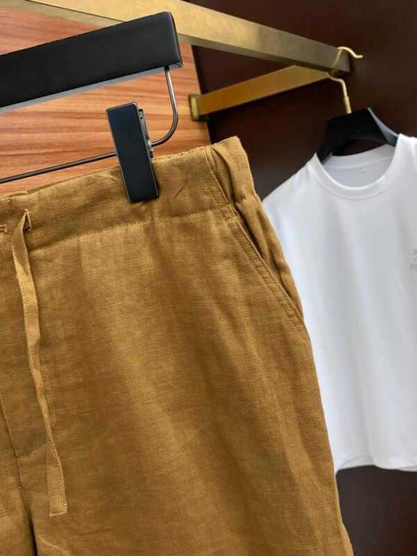 LP-Classic linen shorts-2146 - Image 2