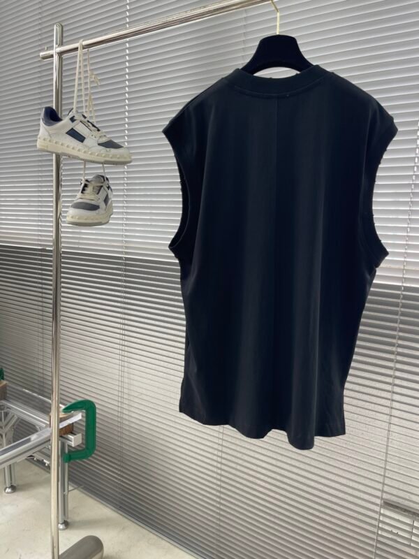 M-New men's high-heavy vest short sleeves-2163 - Image 4