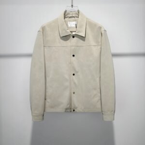 D-Classic embossed pattern suede jackets-2169