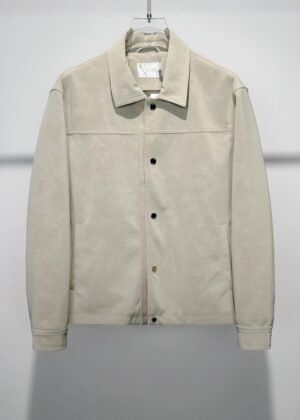 D-Classic embossed pattern suede jackets-2169