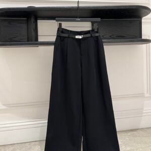 H-Classic black trousers-2175