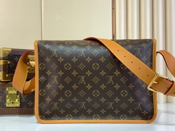 L-Vintage Men's Messenger Bag-1132 - Image 2