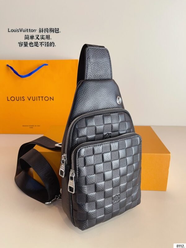 L-New Men's Chest Bag-1146