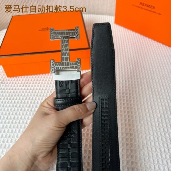 H-Casual business men's belt-443 - Image 3