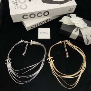 C-Double C tassel necklace-062