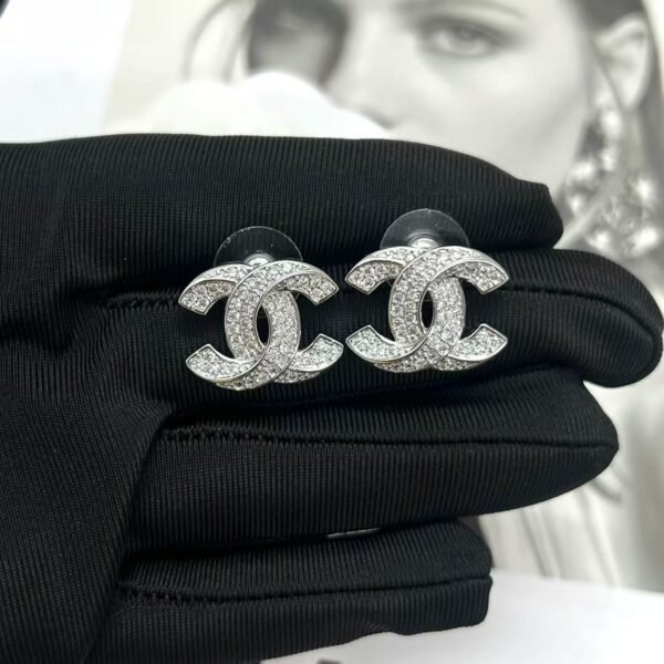 C-High quality button earrings-065 - Image 3