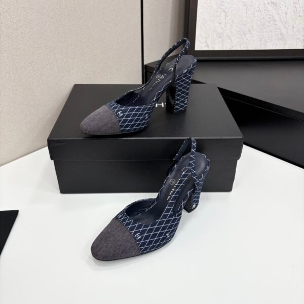 C-New block heel sandals-3196