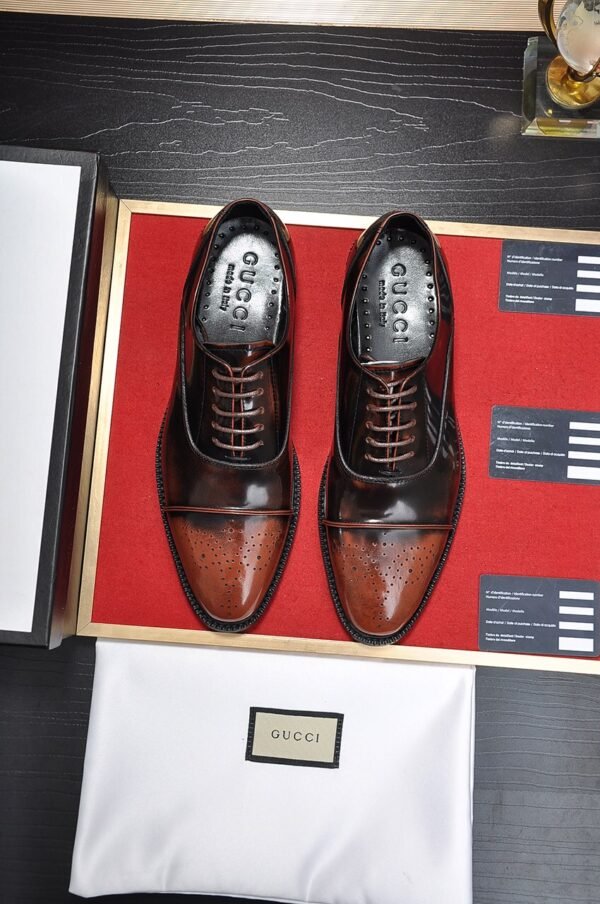G-Men's top-of-the-line luxury leather shoes-3206