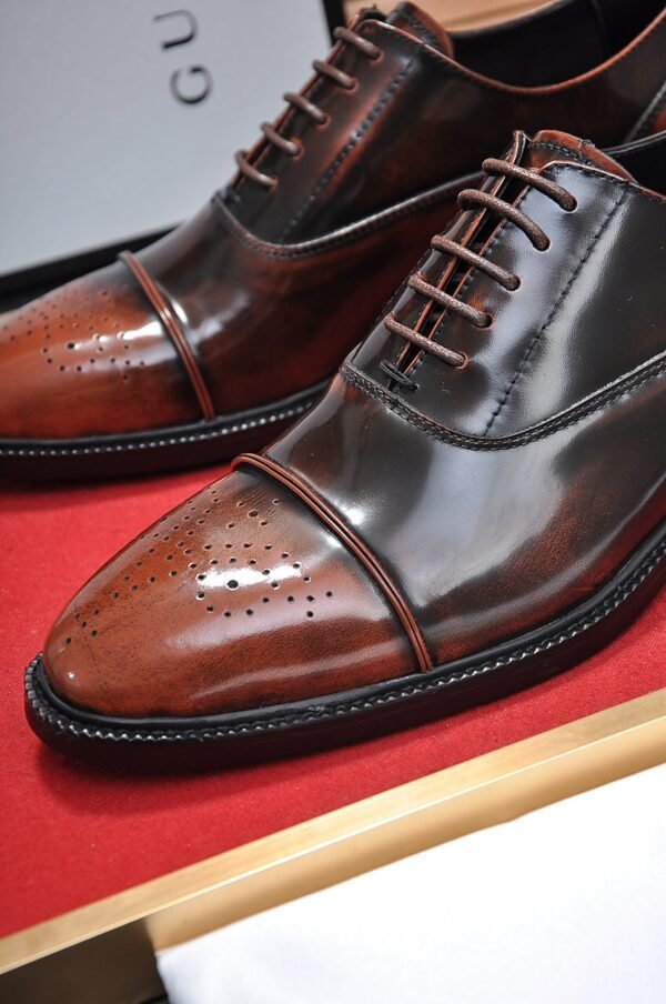 G-Men's top-of-the-line luxury leather shoes-3206 - Image 3