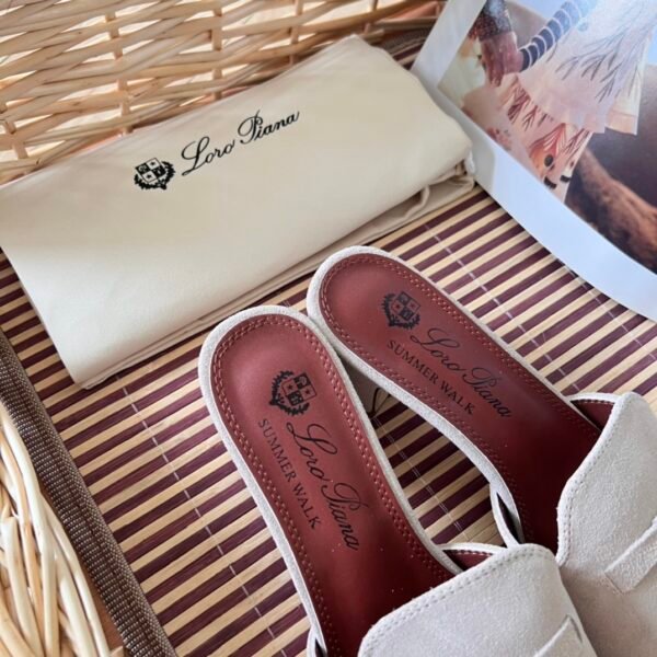 LP-Hot sale chunky heel slippers-3209 - Image 3