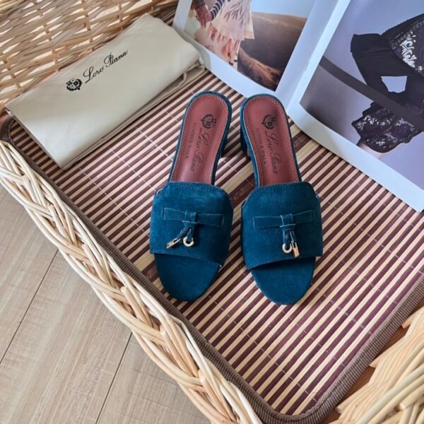 LP-Hot sale chunky heel slippers-3209 - Image 4
