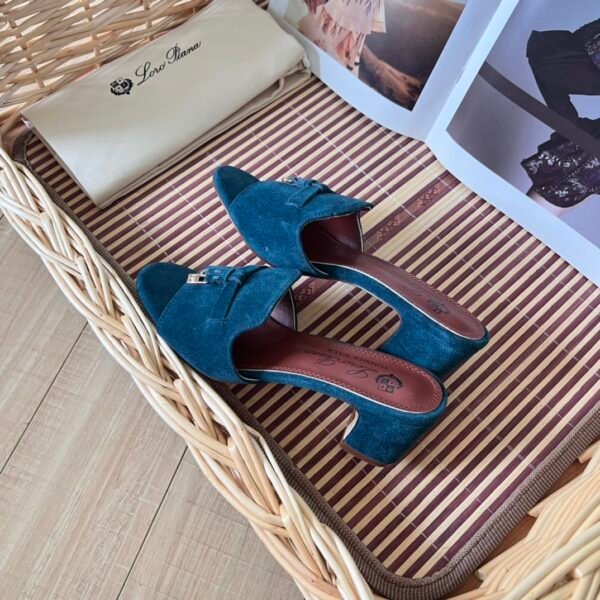 LP-Hot sale chunky heel slippers-3209 - Image 5