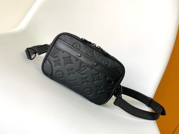 L-New cowhide men's shoulder bag-1168
