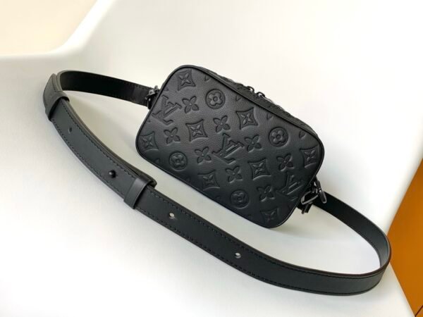 L-New cowhide men's shoulder bag-1168 - Image 2