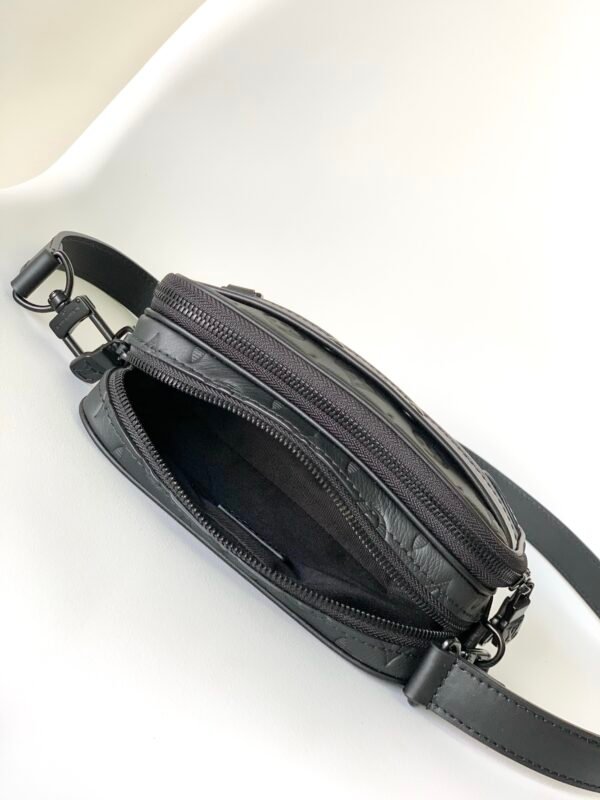 L-New cowhide men's shoulder bag-1168 - Image 4