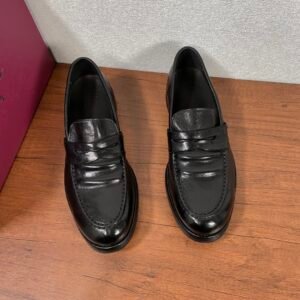 F-Men's casual leather shoes-3221