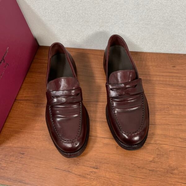 F-Men's casual leather shoes-3221 - Image 5