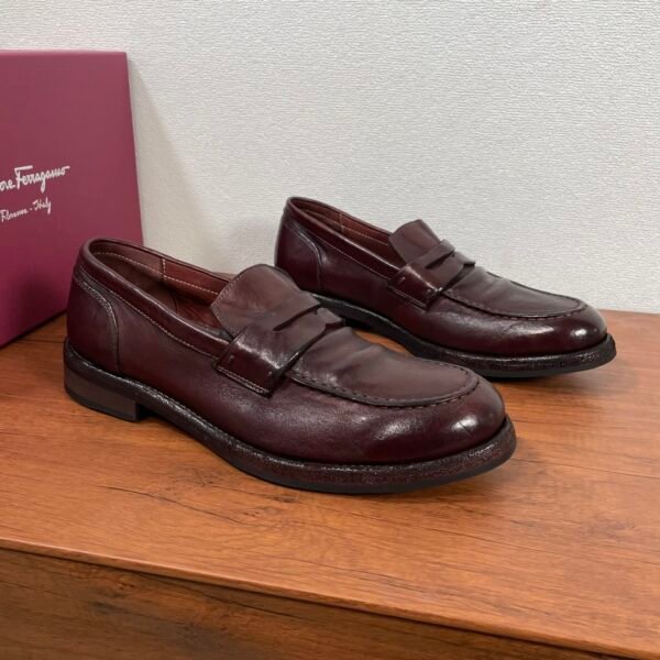 F-Men's casual leather shoes-3221 - Image 6