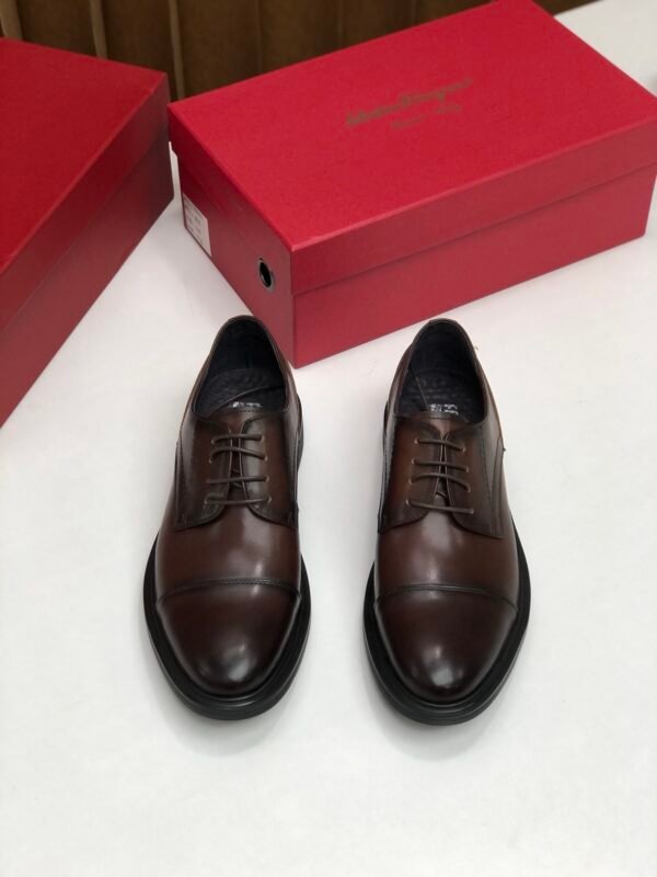 F-Men's casual leather shoes-3222