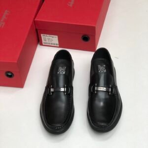 F-Men's casual leather shoes-3223