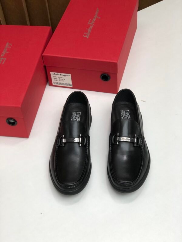 F-Men's casual leather shoes-3223
