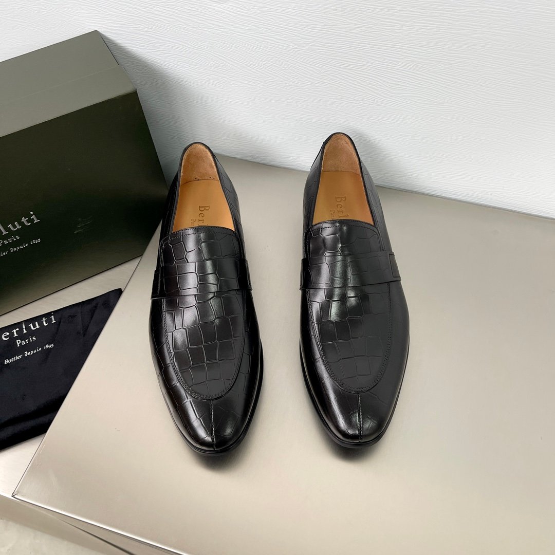 B-Top quality men's business shoes-3224