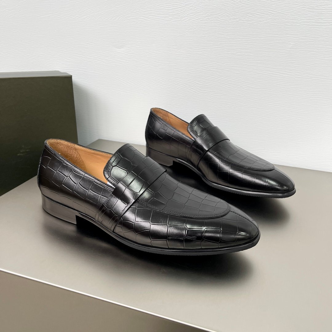 B-Top quality men's business shoes-3224 - Image 2