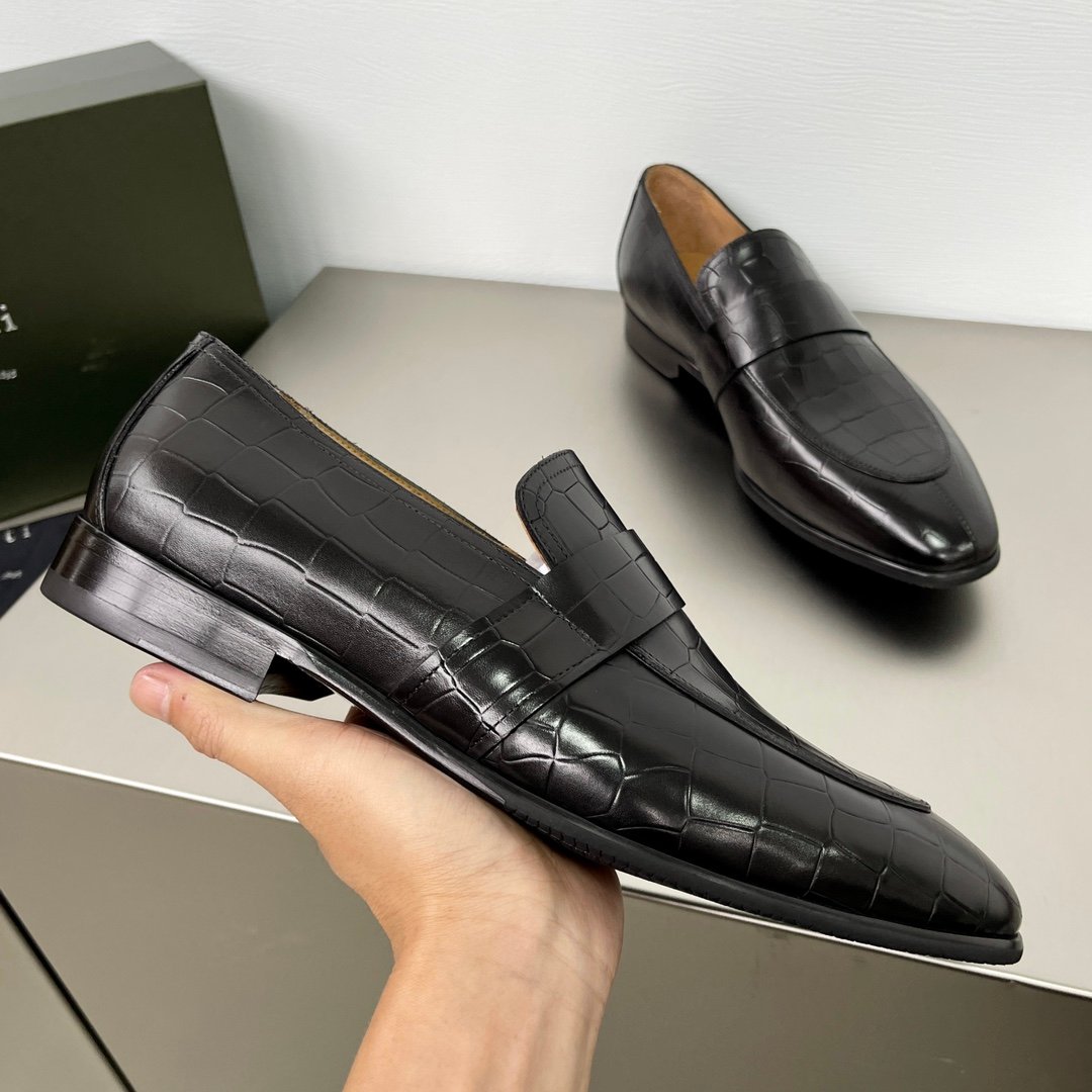 B-Top quality men's business shoes-3224 - Image 3